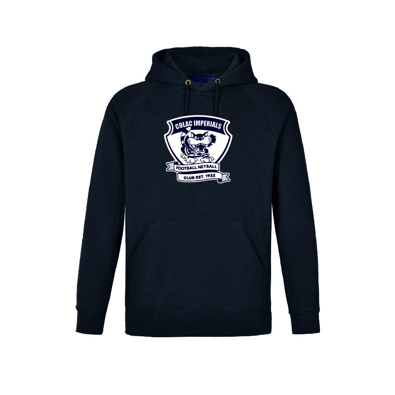 Colac Imperials Navy Hoodie – Colac Imperials Football Netball Club